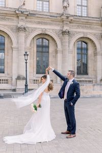 Beautiful Elopement in Paris