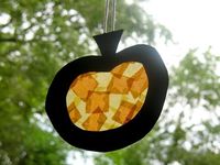Pumpkin window craft