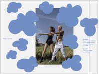 Stories Collective / Baseline Unity / Photography Kamila Cwiklinska / Styling Andrea Di Battista, Models Ellie Shkurka & Icha at I AM Model Management Bali / Make up & Hair Andrea Di Battista & Ellie Shkurka / Design Caterina Bianchini #layout #design #graphics #fashion