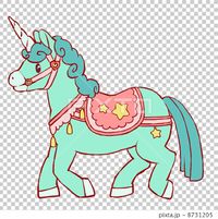 「ユニコーン イラスト かわいい」の画像検索結果