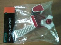 Hand Tape Dispenser 1. This model of product characteristic: The rubber shows to a seat with the adhesive tape cutter bar is a body, the use is simple, convenient. A. The cutter bar - uses the special craft manufacture, durable is not easy to distort, hits the packing necessary adhesive tape cutter bar, sharp practical, the majority of adhesive tapes can use! B. The rubber shows to a seat - the modern design, the sharp-edged knife and the security, cuts when the adhesive tape feels twice as