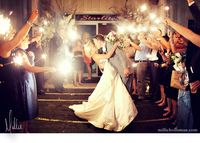 Sparkler exit.