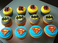Superhero Cupcakes