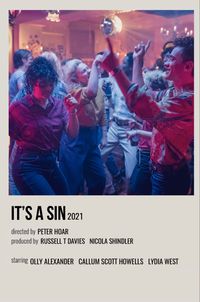 minimal polaroid series poster for it’s a sin