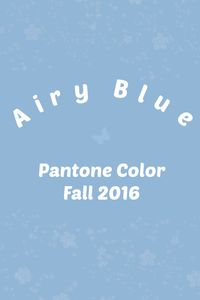 Pantone Airy Blue