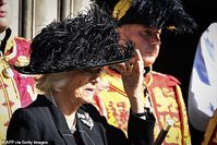 Queen Consort Camilla appears downcast at thanksgiving service for Elizabeth II in Edinburgh | Daily Mail Online