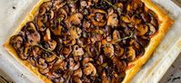 Guest Post: Puff Pastry Mushroom Tart - Mushrooms Canada