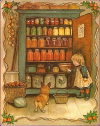 Illustration from The Tasha Tudor Cookbook by m. segle, via Flickr