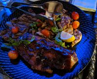 Meat platter, Cowrie Cove, Shangri La, Cebu, Philippines