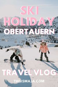 Austria is for exploring & real adventures! Skiing in the Austrian alps is a dream- real winter wonderland 😍🏔 🎿 Yay to snowy mountain tops and winter activities!! #travelcouple #austria #mariefeandjakesnow #luxurytravel #skitrip #winter