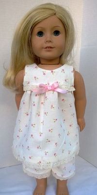 American Girl Doll Clothes Pajamas by PixieandLackie on Etsy, $23.00