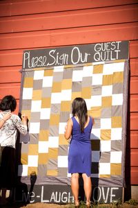 love love love this idea!! a USEFUL guestbook