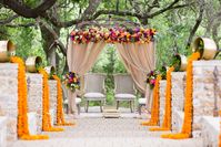 Shilpa and Steve's Indian-Western Fusion Hill Country Wedding — Wild Sky Events: Event Design & Production
