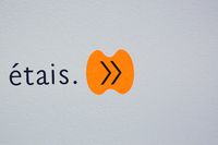 Graphisme de l’exposition “Théo Mercier, Pièces rapportées” 2017, Musée de l’Homme, Palais de Chaillot, Paris