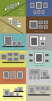 How to Hang Picture Groupings
