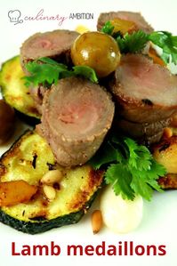 Today's lamb dish has many flavours and textures that will blow your mind! The best part of this recipe is the quite short preparation and cooking time. #lamb #medaillon