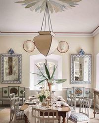 CASA GUSTO on Instagram: "Dining with Gusto —————————— Interior Design: @getthegusto Milieu Spring 2020 @milieumag Photogrophy: Miguel Flores-Viana"