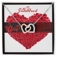 Gift to Girlfriend and Wife, Message Card From Boyfriend, Valentine's Day Gift for Girlfriend, Jewelry Message Meaningful