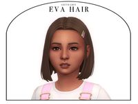The Sims Resource - Eva Hair (Children)