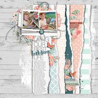 Living Our Best Lockdown Life | Digital Scrapbooking Community - Katie Pertiet Designs