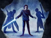 The best fanart I've seen of Ben Solo. Totally shows off his personality and it's glorious for the few minutes we get to see it.