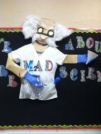 We are MAD about Science bulletin board!