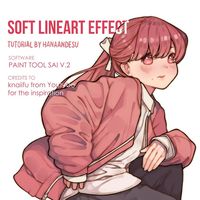 No new drawing again tonight since I'm still working on commissions so here's a little tutorial on how I make my soft lineart. Credit to…