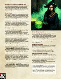 Arcane Tradition: Coven Magic - Brew Potions, Fly on a Broom, and get up to some Hocus Pocus with this Witchy Subclass! : UnearthedArcana