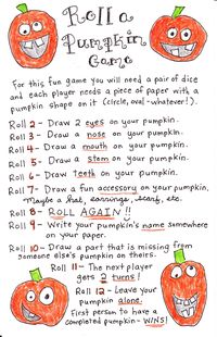 roll a pumpkin
