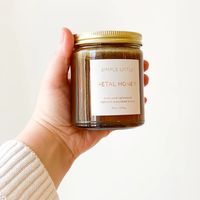 The Petal Honey returns! Originally part of our Simple Little Connection Set, this organic rose and calendula infused raw Maryland honey is now available on its own by popular demand. Incredibly soothing, this facial honey is packed with the most nourishing ingredients that support all skin types — especially reactive
