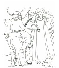 Balaam & his donkey (Numbers 22)