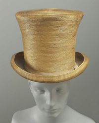 Hat ca. 1820-1840 via The Museum of Fine Arts, Boston