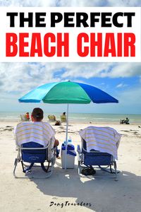 Every summer bucket list should include at least one adventure on the sand. If you are writing out your beach vacation packing list, don't forget the best beach lounge chair on the market. It is an essential accessory for the beach! #beach #vacation #beachchair #beachdestination #backpackchair