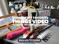 I just posted a video on my Facebook page treasuresupcycledart of my favorite things I use daily. Check it out. Link in bio.…