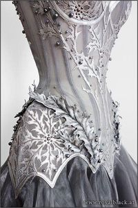 Armored bodice dress