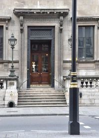 The Reform Club, 104 Pall Mall London, designed by Charles Barry - From 'Around the World in 80 Days'. Where the idea was conceived and the bet made. A private club, originally for liberals, now non-political. Admits women. Must be invited by 2 members. Strict dress code.