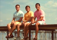 Grant, Nik, and Tyler of Whistling Golf- a chill preppy tee company