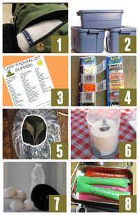 Camping storage ideas