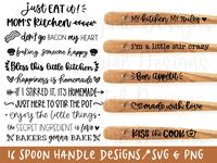 Spoon Svg Spoon Handle Svg Wooden Spoon Svg Kitchen Svg - Etsy