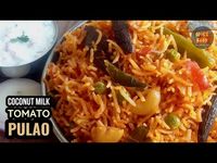 #Shorts కొబ్బరిపాలతో కమ్మగా ఈజీగా టమాటా పలావ్/Tomato Pulao recipe/Lunch Box recipes/Spice Food - YouTube