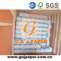 75GSM 8.5*11inch Size Cheap Copy Paper Used on Laser Printer Type : Copy Paper. Gram Weight : 75GSM. Pulp Material : Wood Pulp. Size : Letter Size. Layer : 1. Waterproof : Not Waterproof. Brightness : 102-104%. Applicable Models : All Printer. Packing : Carton, with or Without Pallet. Color : White. Paper Size : Sheet & Roll. Grade : a. Coating : Uncoated. Technical Specification Advantages of our copy paper 1. Smooth paper surface makes sharp printing and copying. 2. Two-side