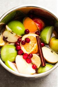 This Homemade Instant Pot Apple Cider Recipe is the perfect easy drink for fall and the holiday season. Best of all, made entirely from scratch in the pressure cooker with apples, orange, lemon, cranberries, cinnamon and cloves. Set and forget and makes your house smell amazing! Warm up with a mug by a cozy fireplace.