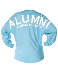 Gamma Phi Beta Alumni Spirit Jersey by Adam Block Design | Custom Greek Apparel & Sorority Clothes | www.adamblockdesign.com