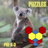 Mammals Pattern Block Mat Printables & Worksheets by A Thinker's Toolbox