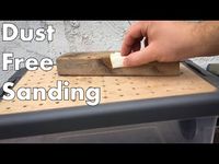 Dust Free Sanding Using a Storage Container: This is a super simple DIY that can be finished in a single weekend, with stuff you might already have laying around your workshop. Apart from the dust port, I built this using stuff I had leftover from previous projects. Besides being really fun to…