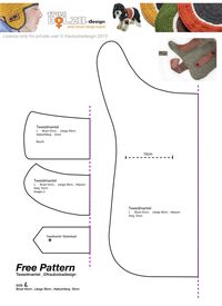 Free Dog Coat Pattern by fraubolzadesign