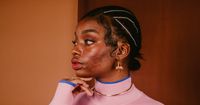 Most commonly known as ‘edges’ or baby hairs, Black women have been sculpting the shorter hairs at the front of the hairline with gel or wax to lay down onto the skin for decades. Yet, is the the trend unaccepting of Black women who choose to leave their edges free, deeming them “messy” or “unkempt” for doing so?
