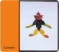 leaf people... fun for fall, learning about families, arbour day, nature, or at fall camp