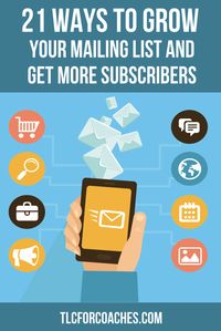 Free colorful guide with practical info to help you grow your tribe. #emailmarketing #subscribers #growyourlist #listgrowth #growth #mailinglist #subscribers via @tlcforcoaches
