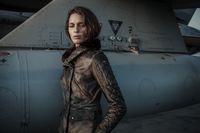 Aeronautica Militare woman #leatherjacket# www.cristianodithiene.com